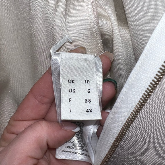 SOLD Victoria Beckham White & Pink Dress - Picture 10 of 13